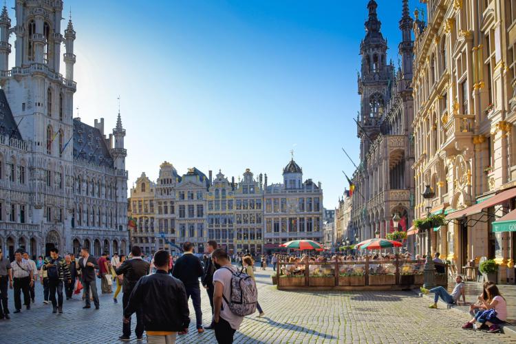 Gemeenten Zuid-Hollandse Delta op werkbezoek in Brussel